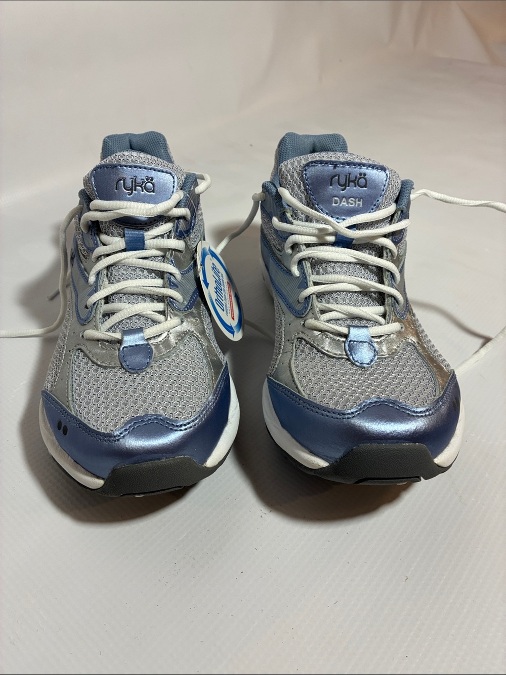 Ryka Dash Women’s Gray and Blue Athletic Sneakers